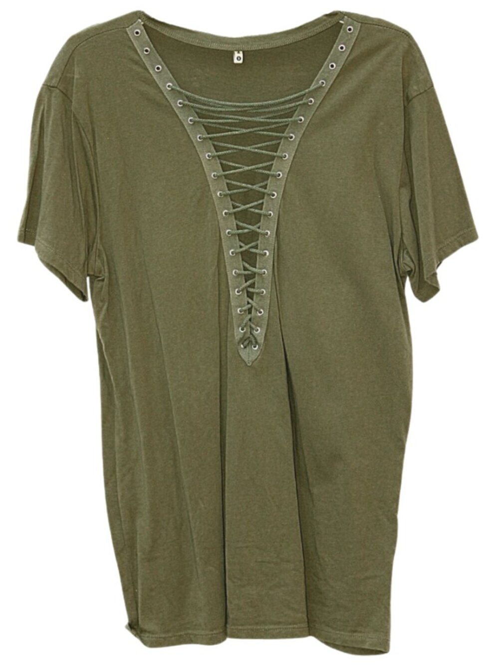 Emma & Sam Lace-Up Tee